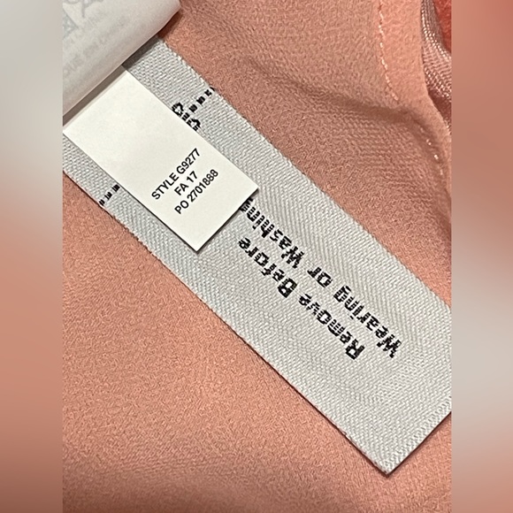 Jcrew Silk Velvet tank copper rose size xs - Picture 6 of 8